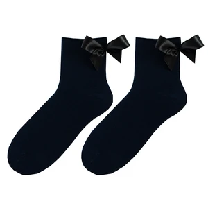 Bratex Woman's Socks DD-025 Navy Blue