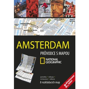 Amsterdam -- Průvodce s mapou National Geographic