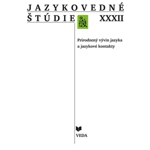 Jazykovedné štúdie XXXII