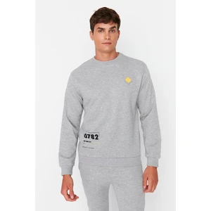 Trendyol Sweatshirt - Gray - Regular fit