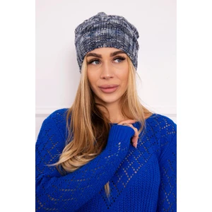 Fleece Cap Roksana K209 Blue + Jeans