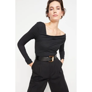 Trendyol Bodysuit - Black - Slim fit