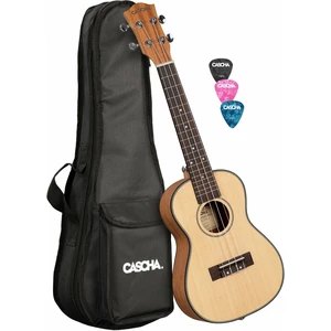 Cascha HH 2151L Koncertní ukulele Natural