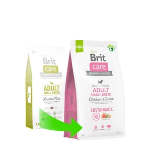 Brit Care Dog Sustainable Adult Small Breed 1kg