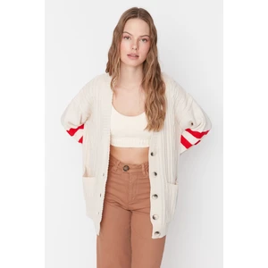 Trendyol Cardigan - Beige - Regular fit