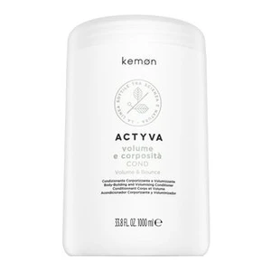 Kemon Actyva Volume E Corposita Conditioner odżywka wzmacniająca do włosów bez objętości 1000 ml