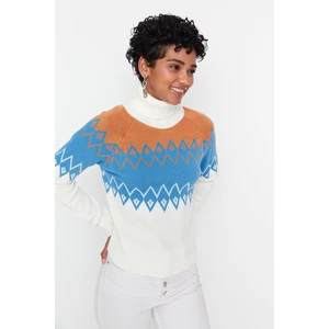 Trendyol Sweater - Ecru - Regular fit