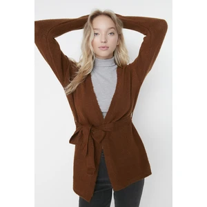 Trendyol Cardigan - Brown - Regular fit