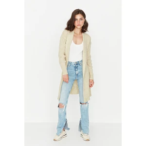 Trendyol Cardigan - Beige - Regular fit