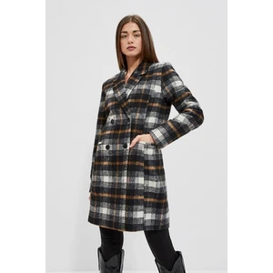 Cappotto da donna Moodo Plaid