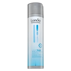 Londa Professional Lightplex Bond Retention Shampoo posilujúci šampón pre farbené, chemicky ošetrené a zosvetlené vlasy 250 ml