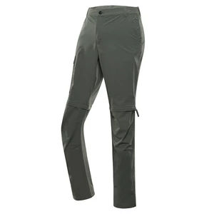 Men's trousers with impregnation and detachable legs. ALPINE PRO NESC olivine