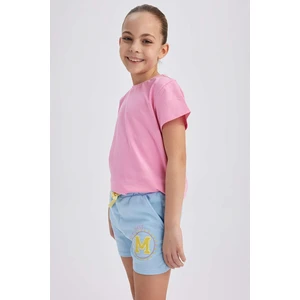 DEFACTO Girl Regular Fit Short Sleeve T-Shirt