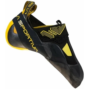 La Sportiva Theory Black/Yellow 41,5 Zapatos de escalada