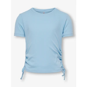 Light blue girls' T-shirt ONLY Amy - Girls