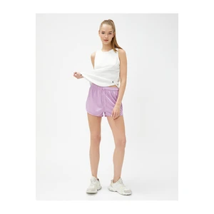 Koton Mini Sports Shorts with Tie Waist