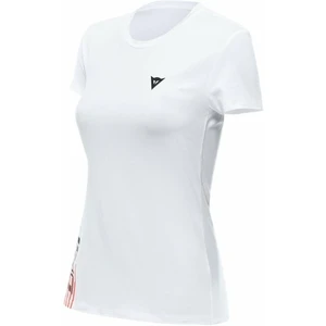 Dainese T-Shirt Logo Lady White/Black M Horgászpóló