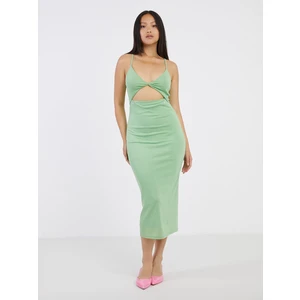 Light Green Women's Sheath Maxi-Dress ONLY Debbie - Women