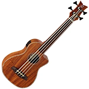 Ortega Caiman FL Bass Ukulele Natural