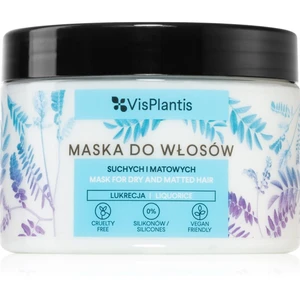 Vis Plantis Herbal Vital Care Liquorice intenzívna hydratačná maska pre suché vlasy 300 ml