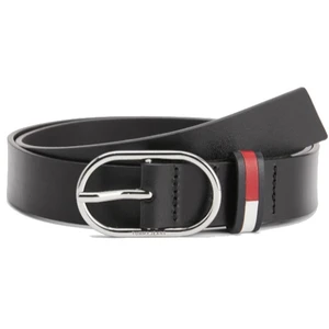 Tommy Jeans Belt - TJW OVAL 3.0 BELT black