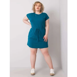 Larger dress made of sea cotton