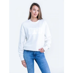 Big Star Woman's Sweatshirt Sweat 171490 Brak Knitted-100