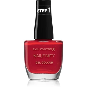 Max Factor Nailfinity Gel Colour gélový lak na nechty bez použitia UV/LED lampy odtieň 300 Ruby Tuesday 12 ml