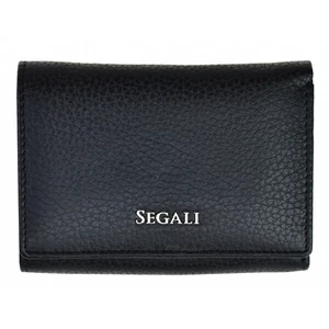 SEGALI Dámska kožená peňaženka 7106 B black