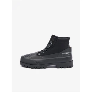 Black Diesel Ankle Boots - Mens