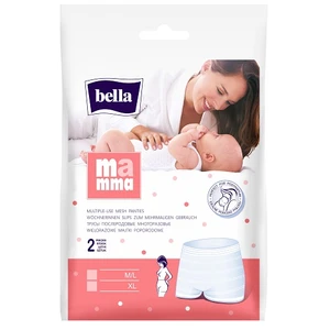 BELLA Mamma Basic poporodní kalhotky velikost XL 2 ks