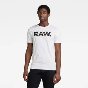 G-STAR T-shirt - RAW originals slim r t white