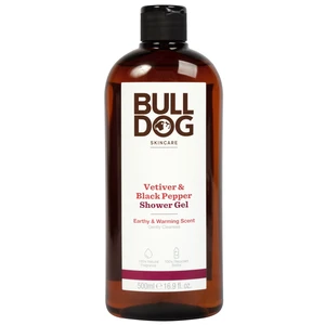 Bulldog Vetiver and Black Pepper sprchový gel pro muže 500 ml