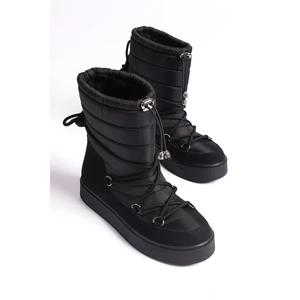 Capone Outfitters Women's Round Toe Parachute Snow Boots