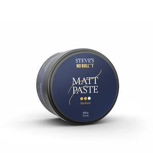 Steve's Hair Paste Medium stylingová pasta pre mužov Sandalwood 100 g