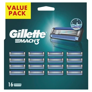 Gillette Mach3 náhradní břity 16 ks