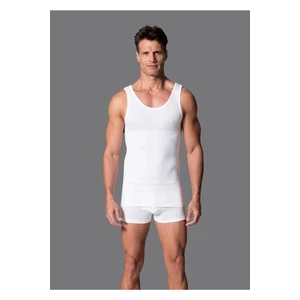 Dagi Men's White Corset Singlet