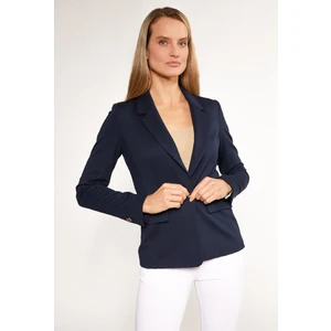 MONNARI Woman's Jackets Knitted Women's Jacket Navy Blue