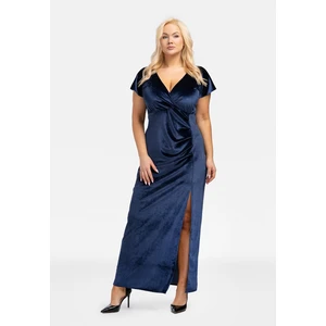 Karko Woman's Dress SC216 Navy Blue