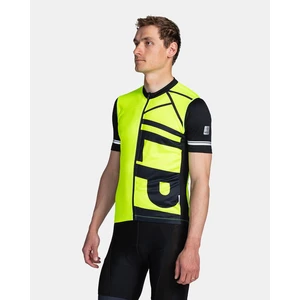 Men's cycling jersey KILPI CAVALET-M Yellow