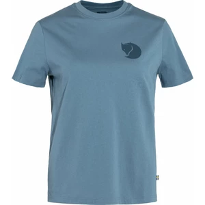 Fjällräven Fox Boxy Logo Tee W Dawn Blue S