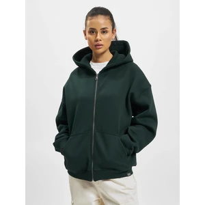 DEF Zipper Hoody Dark Green