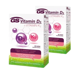 GS Vitamin D3 + VITAMIN K2, 30 tablet