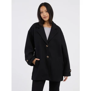 Black Ladies Coat Noisy May Alicia - Women