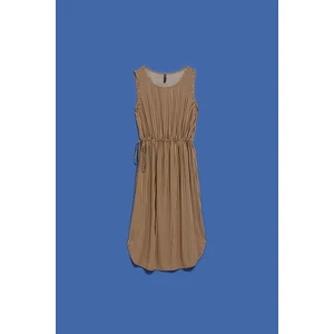 WOMEN'S DRESS L-SU-4057 DBEIGE