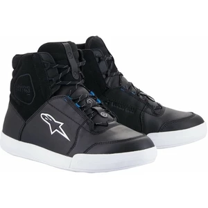 Alpinestars Chrome Drystar Shoes Black/White/Blue 40,5 Bottes de moto