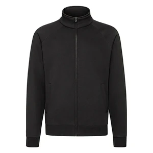 Black Men's Sweat Jacket Fruit of the Loom