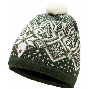 Dale of Norway Winterland Unisex Merino Wool Hat Dark Green/Off White/Sand UNI Căciulă