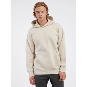 Beige Mens Basic Hoodie ONLY & SONS Dan - Men