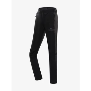 Children's Softshell Trousers ALPINE PRO Abaro Black